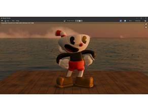 CUPHEAD 3D model