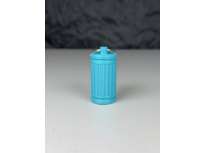 Magnet Holder with Keyring 3D model