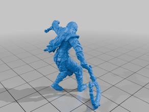 Drow ChainFighter 3D model