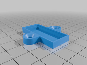DC Barrel Power Jack Mount 3D model