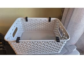 Curver Storage Tray stack clip 3D model