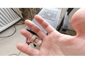 Finger joint splint 3D model