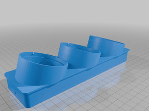 hilux surf 130 dashboard 3D model