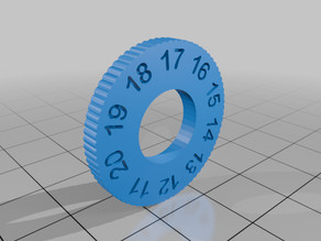 MTG Spin Counter 3D model