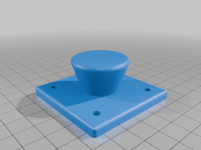 Simple Door Handler 3D model