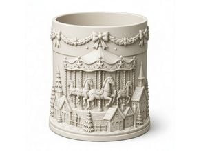 Victorian Carousel Candle Holder 3D model