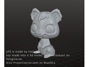 LPS Quokka 3D model