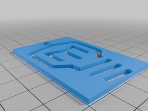 Mark Rober logo 3D model