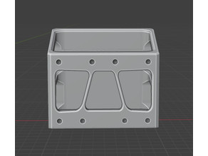 Jerrycan Mount 3D model