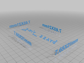 7.65X21mm Stacking Loading Block - Solid and Vase Mode 3D model