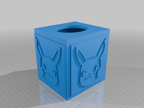 Tissue Box - Pikachu 3D model