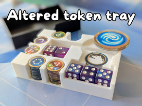Altered token tray/holder 3D model