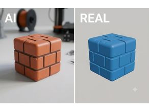 Mario Bricks 3D model