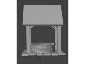 Well With Cover 3D model