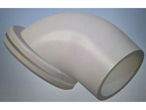 Heater Box Elbow 3D model