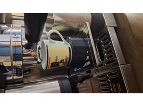 Ninja Coffee machine espresso cup step 3D model
