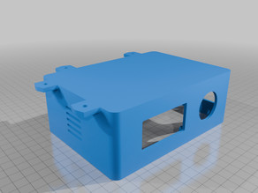 Enclosure for ESP 32 / OLED / rotary encoder 3D model