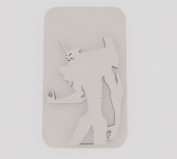 TAGS FOR CUSTOMIZABLE KEYCHAINS  3D model