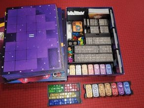Galaxy Trucker 2E + Expansions Insert 3D model