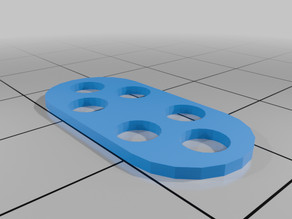 Spirograph compatible, modular frame pieces 3D model