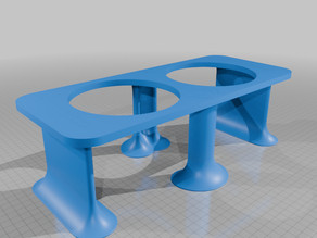 Height Cat Bowl Support 3D model