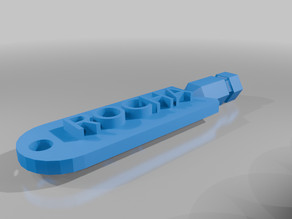 CHAVEIRO PESSOAL COM IMÃ 3D model