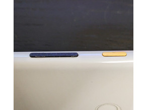 Pixel 3a Volume Rocker 3D model