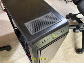 BeQuiet Dark Base 900 Pro Case - Vent Mod 3D model