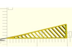 Simple parameterized stand 3D model