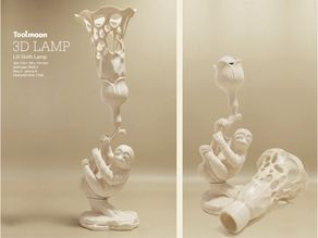 lili sloth lamp 3D model
