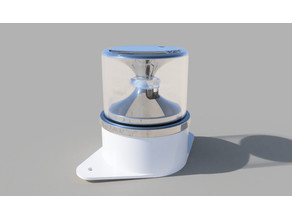 Ecto 1 - Bumper Strobe Light 3D model