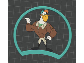Launchpad Duck Magnetic Ears 3D model