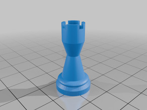 Chess set 3D model