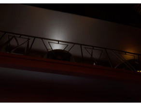 Quarks Upper level railing- Star Trek DS9 3D model