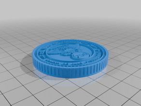 Maker Coin 250 3D model