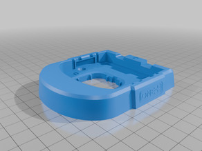 Ryobi 18v Battery Socket 3D model