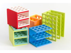 Test tube rack 3D model