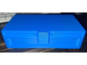 Storage Box (Single / Double clip lid) 3D model