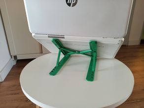 Foldable adjustable laptop stand 3D model