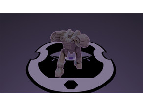 HawkWolf Battlemech 3D model