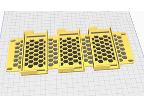 Optiplex 10" 2U PSU mount panel 3D model