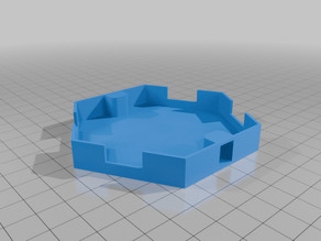 Hexagon Wall Light 3D model