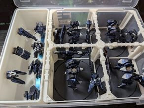 Ember: Obsidian Protocol Mech Organizer 3D model