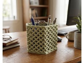 Hexagon basket 3D model