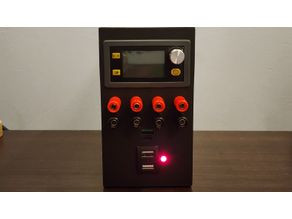 Adjustable Bench PSU with USB-C PD 3D model