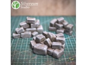Scatter Terrain - Rubble piles 3D model