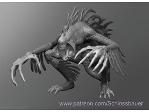 Huge Deep One ver4 3D model