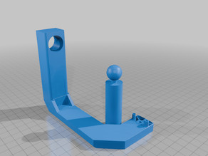 Ring indoor camera mount for Flashforge Creator 5 (non pro) 3D model