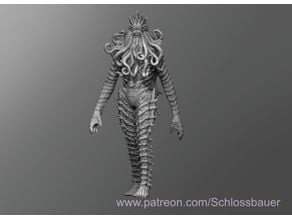 Gargantuan Deep One ver4 3D model