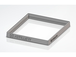 Artillery M1 PRO glass riser 3D model